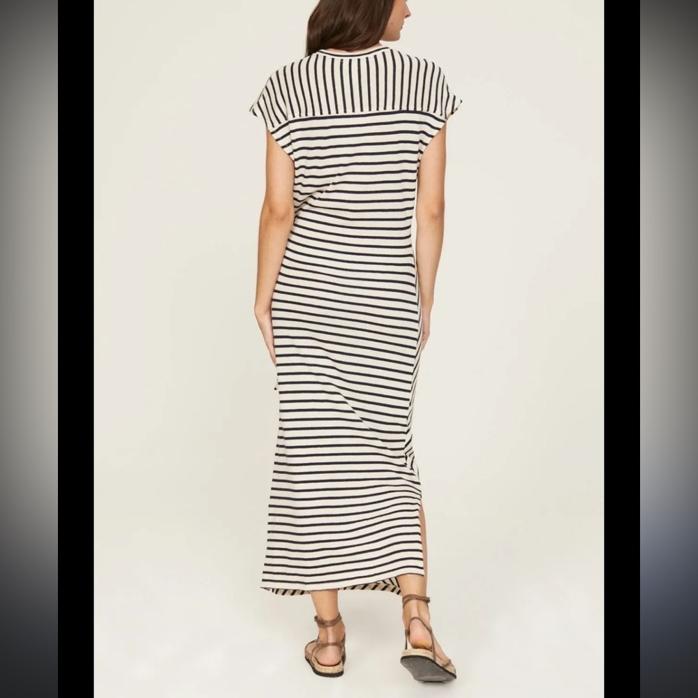 Apiece Apart Elodie Midi Cotton Tshirt Dress - Picture 2 of 10